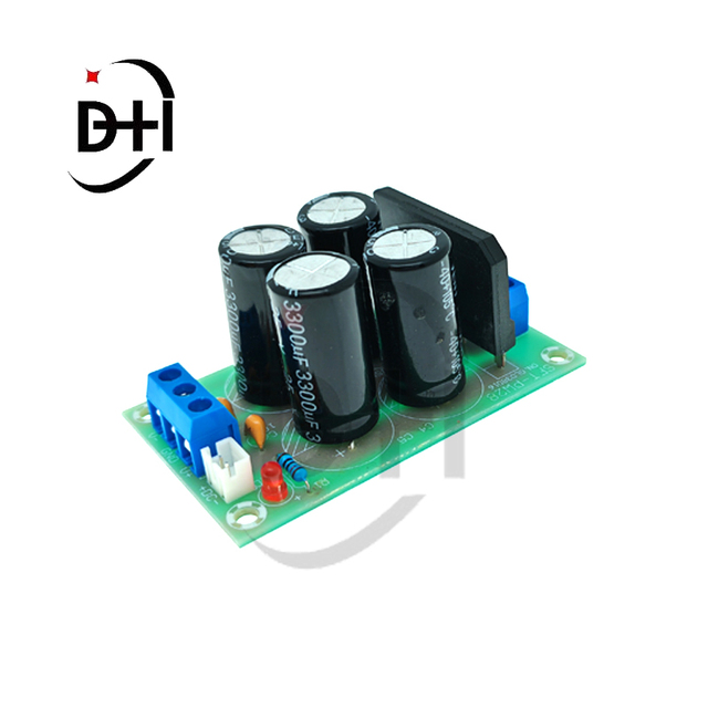 PW28 Dual Power Filter Power Amplifier Board Rectifier High Current 25A Flat Bridge Unregulated Power Supply Board DIY
