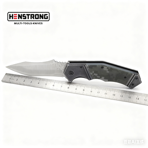 Couteau <span class=keywords><strong>de</strong></span> poche en plastique personnalisable OEM G10 pour le camping, la survie et les activités <span class=keywords><strong>de</strong></span> plein air Design pliant - Product Image 3