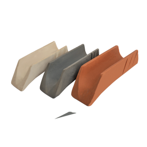 Goutteur de balcon gris de type ouvert 27x8 cm Accessoires extérieurs - Product Image 1