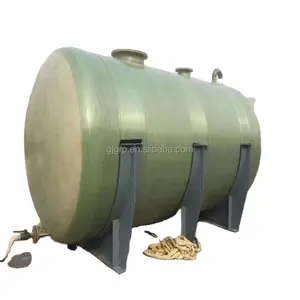 HCL storage tank GRP Fiberglass FRP chemical storage tank for hypochlorous acid, silicic acid, nitrite, sulfite