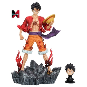 Statua Modello da Collezione in Resina di Rufy e Sanji della Ciurma di Cappello di Paglia di One Piece GK <span class=keywords><strong>Haki</strong></span> del Conquistatore Decorazione da Scrivania - Product Image 5