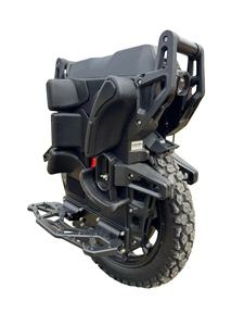 Protège-jambes Beidou LeaperKim LYNX S pour monocycle électrique, noir et orange, en caoutchouc, accessoires LYNX-S - Product Image 6