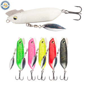 Señuelo Duro VIB Yajie de 75mm y 20g, Señuelo Tipo Lápiz para Pesca de Lubina, Señuelos de Fondo - Product Image 1