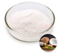 Poudre de coco déshydratée hydrosoluble faible en gras en gros, marque privée