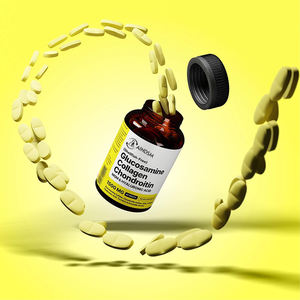 Comprimés de santé articulaire à base de glucosamine, collagène et chondroïtine, directement de l'usine, végétaliens, glucosamine, curcuma, MSM, favorisent les antioxydants - Product Image 3