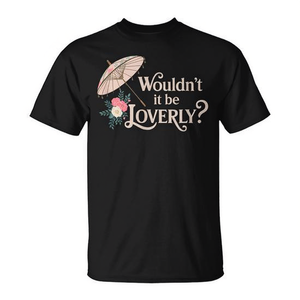 ¿No sería genial? Camiseta de teatro musical para adultos, unisex, negra - Product Image 2