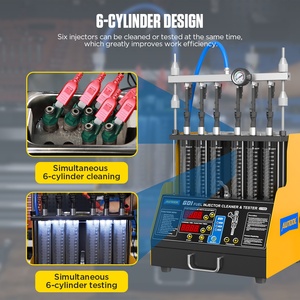 AUTOOL CT400 GDI Fuel Injector Cleaner &amp; Tester <strong>Machine</strong> 6 Cylinders Fuel Injector Cleaner Tester - Product Image 6