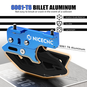 Guía de Cadena de Aluminio para Motocicleta NICECNC para Yamaha Tenere 700 XTZ700 2019 2020 2021 <span class=keywords><strong>2022</strong></span> <span class=keywords><strong>2023</strong></span> 2024 - Product Image 3