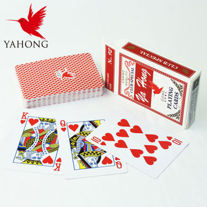 Naipes de Póquer de Papel con Impresión Personalizada Impermeable al por Mayor, Naipes de Póquer Plateados para Adultos - Product Image 1