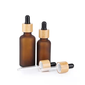 <span class=keywords><strong>Flacon</strong></span> compte-gouttes en <span class=keywords><strong>verre</strong></span> ambre dépoli, avec <span class=keywords><strong>pipette</strong></span> de compte-gouttes de grain de bois pour huile essentielle, de <span class=keywords><strong>10</strong></span> <span class=keywords><strong>ml</strong></span>, <span class=keywords><strong>ml</strong></span> - Product Image 2