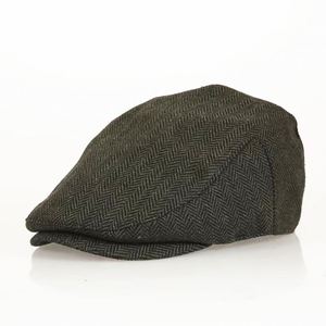 Casquette Gatsby pour homme personnalisée en laine tweed, vente en gros, chapeau Peaky Blinder, Baker Boy, 8 panneaux, casquettes de newsboy pour hommes - Product Image 5