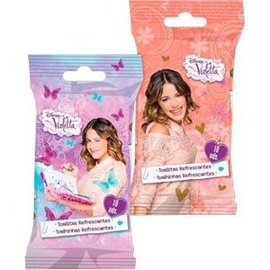 Violetta salviettine detergenti rinfrescanti da 10 pezzi per l'igiene in movimento - Product Image 1