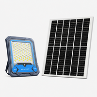 Lampe solaire LED IP66 pour route avec corps en aluminium, télécommande, température de couleur 6500K, dimmable