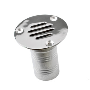 Drenaje de Piso Moderno de Acero Inoxidable Antiolores, Salida de Tubería de Drenaje de 38 mm para Baño y Uso en Exteriores, Azoteas y Embarcaciones - Product Image 1