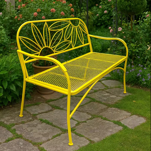 Panchine da Patio per Mercati Europei e Americani, per Proprietari di Casa e Appassionati di Outdoor, Design Elegante a Girasole - Product Image 5