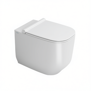 WC mural sans rebord Alba, gris ciment, 56 cm de longueur, 36 cm de largeur, 41 cm de hauteur - Product Image 2