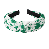 Irish St. Patrick Day Saint Bandeau Trèfle Shamrock Chapeau Bière Tasse Noué Vert Bandeau Partie Coiffes Bandeau Fabricant