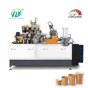 100-130pcs/min fully Automatic paper cups making machine paper cup machine to make disposable paper cup