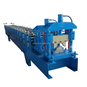 Azerbaijan Ridge Capping metal roof roll forming machine zinc roof sheet roof crimping curving roll forming machine
