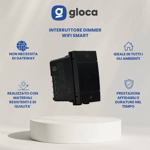 Gloca Smart WiFi Dimmer Switch Tuya App Compatible para Smart Home Lighting Mejora la comodidad de la vida - Product Image 2