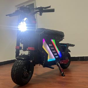 Trottinette Électrique Pliable Haute Puissance 72V 10000W/15000W à Double Moteur, Freins à Disque Hydrauliques, en Aluminium, pour Adultes, Longue Autonomie, 40Ah - Product Image 1