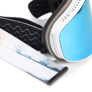 Dropshipping स्की काले चश्मे विरोधी कोहरे बर्फ काले चश्मे OTG यूवी 400 संरक्षण स्नोबोर्ड चश्में पुरुष महिलाओं युवाओं के लिए व्यापक दृष्टिकोण - Product Image 4