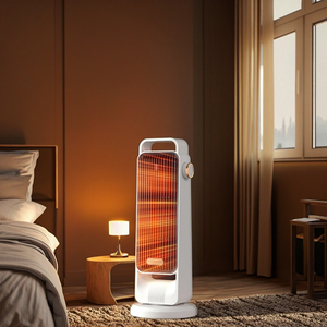 Portable Electric Mini PTC Space <strong>Heater</strong> Overheat Protection Effective Ventilation 1500W 249 ft Coverage for Home Office Use - Product Image 1