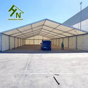 Pvc टेंट मार्की भंडारण औद्योगिक गोदाम एक आकार का बाहरी तम्बू 10x15m
