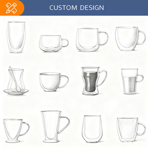 Hot Bán Thủy Tinh Borosilicate Cup Set Với Có Thể Tháo Rời Thép Không Gỉ Lọc Cho Trà Nóng Ấm Đun Nước Cà Phê Bộ Trà Thủy Tinh Bình Trà - Product Image 3