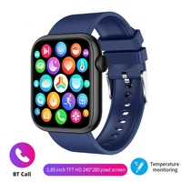 Reloj Inteligente QX7 BT Call de 1.85 Pulgadas con Soporte para Más de 100 Modos Deportivos, Monitorización de Oxígeno en Sangre por Infrarrojos
