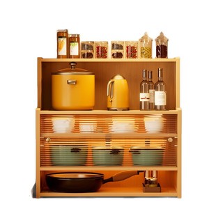 Mueble de Comedor, Mueble de Almacenamiento de Madera, Aparador de Cocina de 900 mm de Alto, para Cafetería o Bar - Product Image 5