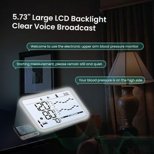 TRANSTEK 5,73 Polegadas Tela Grande Braço Cuff BP Tendência Inteligente Bluetooth Digital Monitor De Pressão Arterial Esfigmomanômetro Eletrônico - Product Image 3
