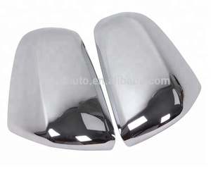Side Door Rearview Mirror Cover Trim <b>Chrome</b> 2Pcs Exterior Accessories Body Kit 2015 for - Product Image 1