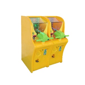 Dinibao تعمل بقطع النقود المعدنية للأطفال في الأماكن المغلقة إطلاق النار الكرة آلة بندقية مقاتل الزومبي آلات لعبة اليانصيب - Product Image 1