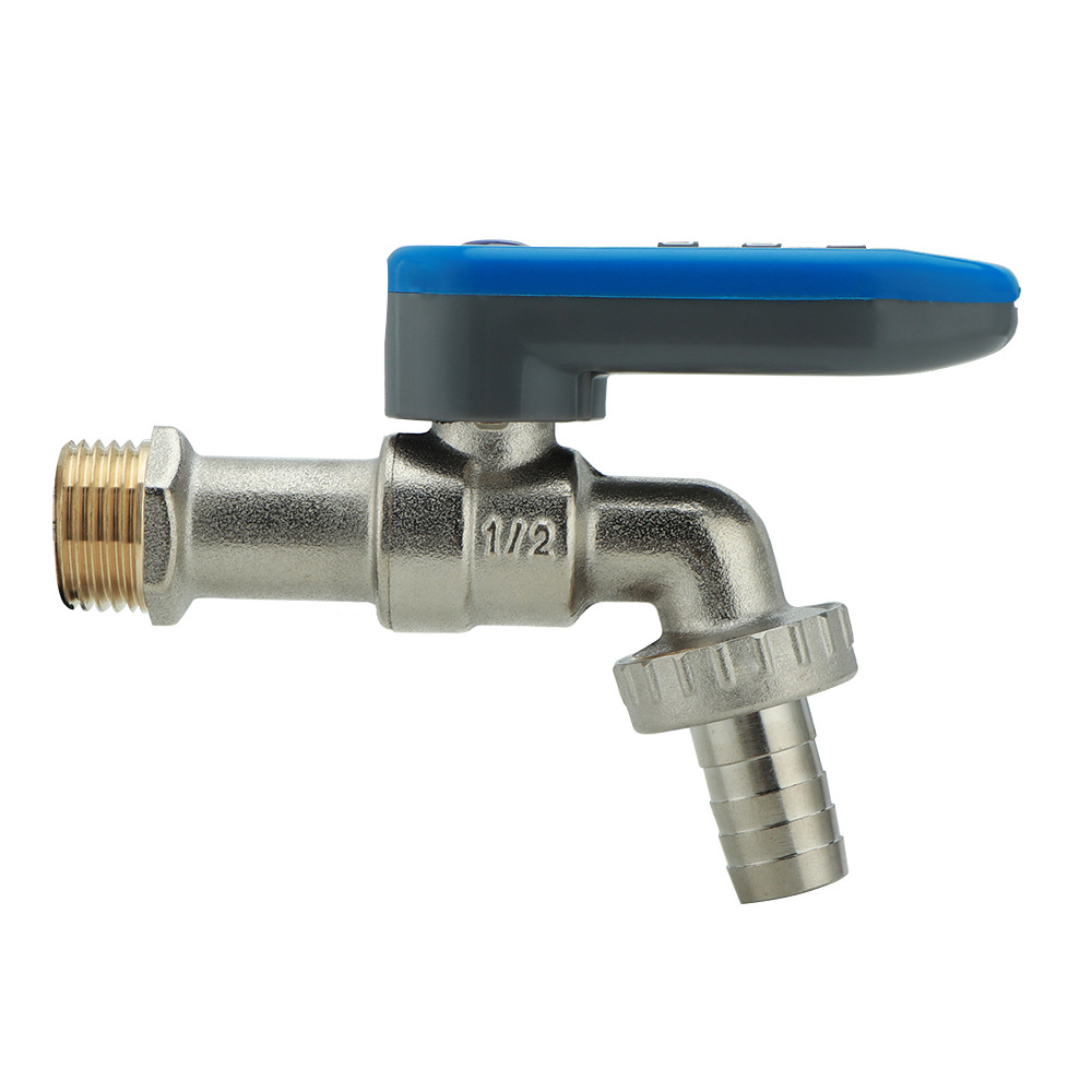 1/2 blue plastic handle-conical head