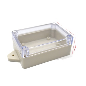 Custom ABS <b>Plastic</b> IP65 Waterproof Junction Box <b>Enclosure</b> for Power Supply PCB Adapter - Product Image 1