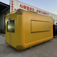 Cabine capsule en forme de télévision, très vendue, utilisée pour les machines à crème glacée, les machines à crème glacée molle et les camions de nourriture congelée