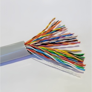 Câble de communication de données de catégorie 5E Câble de qualité vocale en vrac CAT3 de catégorie 3 UTP PVC solide 24AWG 1000ft <span class=keywords><strong>multi</strong></span>-paires gris - Product Image 4