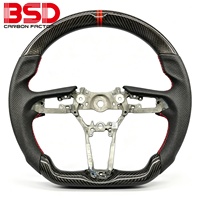 Accessoires intérieurs de voiture, volant en fibre de carbone pour Mazda3 Axela Mazda6 CX30 CX4 CX5 Atenza
