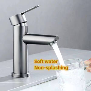 <span class=keywords><strong>Mitigeur</strong></span> de <span class=keywords><strong>lavabo</strong></span> de salle de bain noir raccords d'évier de salle de bain ensemble de robinet de <span class=keywords><strong>lavabo</strong></span> mat <span class=keywords><strong>pour</strong></span> salle de bain cuisine 304 acier inoxydable - Product Image 5