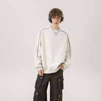 Colección de Moda Urbana para Hombre, Preencogida, Clásica, Premium, Oversize, 360 Gramos, Poliéster/Algodón