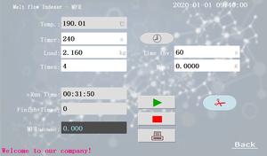 Équipement de test des matériaux plastiques à écran tactile ISO 1133 <span class=keywords><strong>MFR</strong></span> MVR MFI - Product Image 2