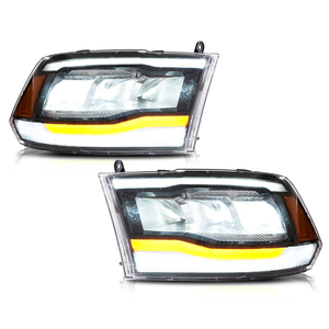 AURON Nouveau Phare Avant LED 32V 6000K 60W 6000 Lumens à Feuilleux pour Dodge Ram 2009-2018 Vente en Gros - Product Image 1