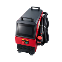 Machine de nettoyage laser à fibre pulsée portable à livraison ultra-rapide pour l'élimination de la rouille 100W 200W 300W 500W