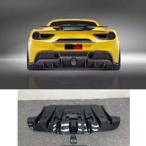 Kit carrozzeria in fibra di carbonio a secco per <span class=keywords><strong>Ferrari</strong></span> 488, aggiornamento <span class=keywords><strong>Ferrari</strong></span> 488 con diffusore stile NOVIT - Product Image 2