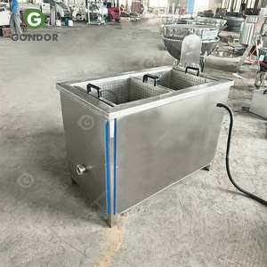 Freidora industrial a gas de gran capacidad para pollo y patatas fritas - Product Image 2