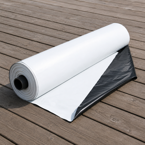 SENTRUI Fabricant <span class=keywords><strong>Film</strong></span> Poly Noir et Blanc pour Contrôle du Cycle de Lumière des Plantes Rideau Occultant - Product Image 1