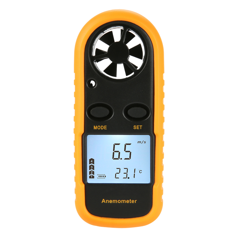 Professional Handheld Digital Anemometer Portable Wind