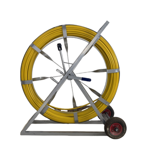 Dispositif de tirage de câbles en fibre de verre, tige de poussée-tirage en fibre de verre, tige de tirage de conduit en PRV - Product Image 1