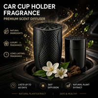 Diffuseur de parfum pour voiture élégant, parfum liquide aux arômes naturels de plantes, aromathérapie, désodorisant pour véhicules